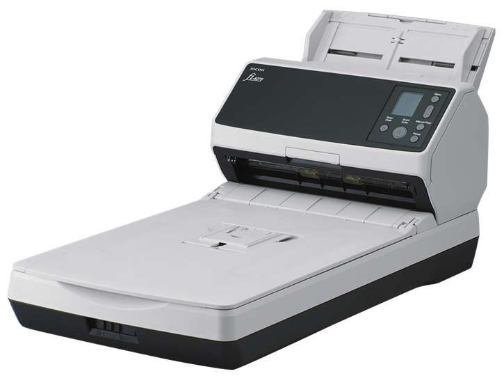 Fujitsu, FI-8270, A4, 70ppm, USB, 3.2, Document, Scanner, with, Flatbed, 