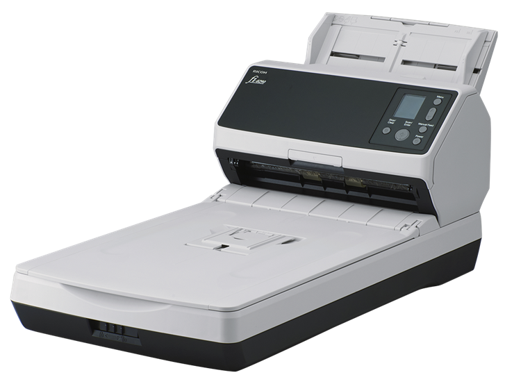 Fujitsu, FI-8290, A4, 90ppm, USB, 3.2, Document, Scanner, with, Flatbed, 
