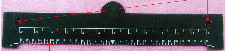 Microtek, Ruler, Assembly, for, the, ArtixScan, 3200XL, 