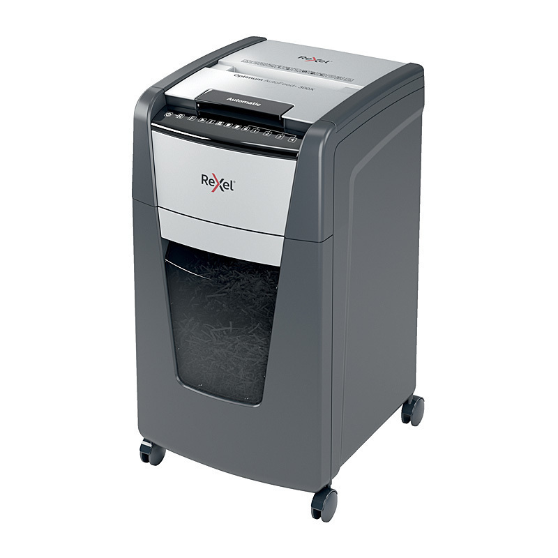 Rexel, Optimum, Autofeed, Shredder, 300X, Cross, Cut, 