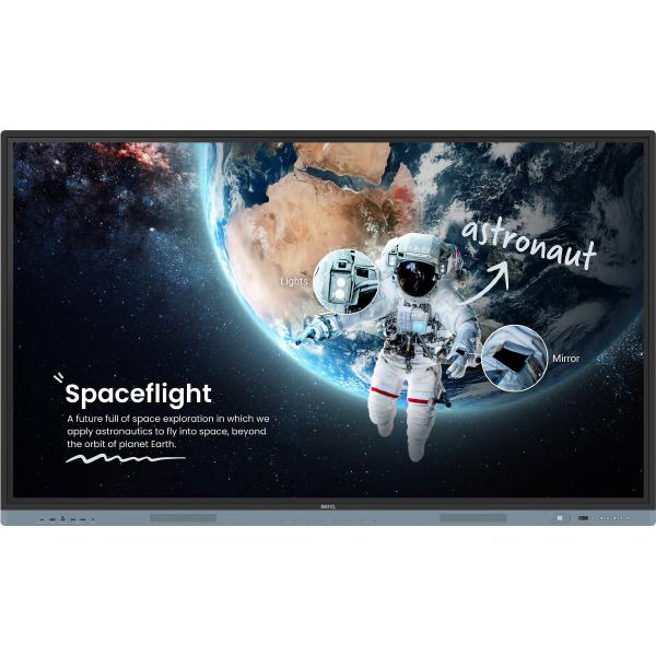 60 - 69 inch Touch/Benq: BenQ, RP6504, Professional, Series, 65, 40, Point, Touchscreen, with, Android, 13, 