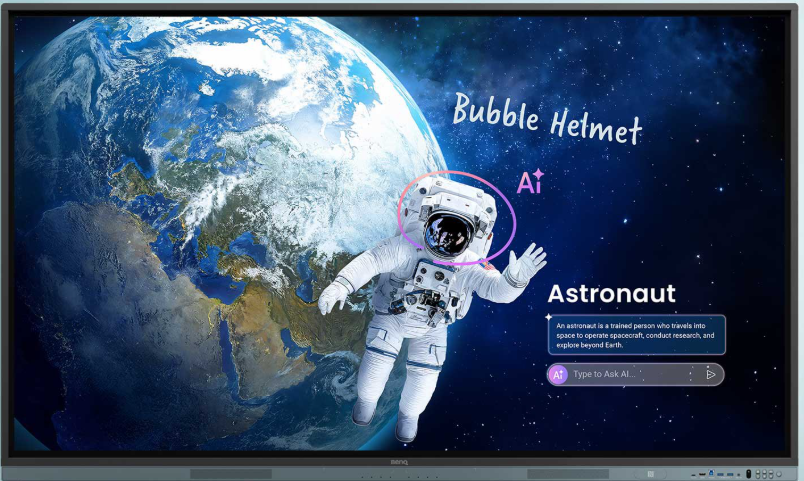 BENQ, RM8605, 86, 4K, UHD, 450, NITS, Touchscreen, with, Android, 15, and, WiFi, 