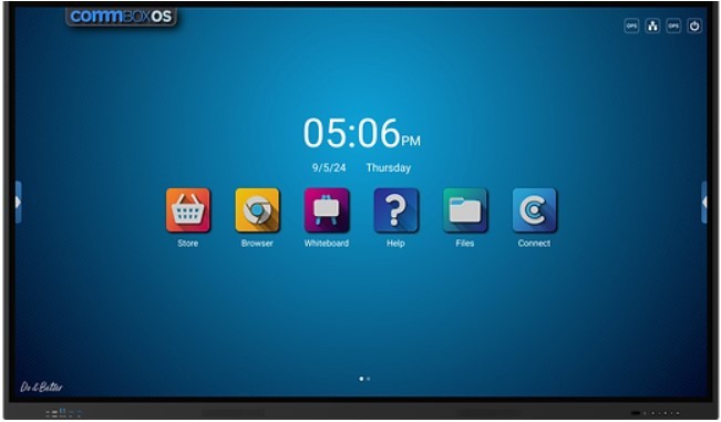 COMMBOX, (CBIA86), 86, 4K, UHD, Atom, Interactive, Display, with, Android, 13, 