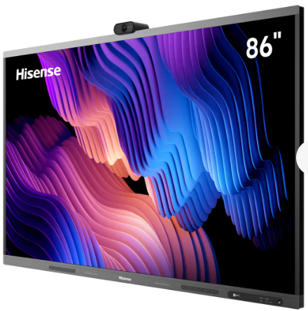 Hisense, 86WM6FE, 86, UHD, Touch, Interactive, Display, with, Camera, 400nit, Android, 13, 