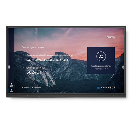 NEC, 65, Collaborative, Display, 