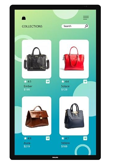 Philips, 32BDL3751T, 32, T-Line, Android, 13, PCAP, 10-TOUCH, Interactive, Display, 