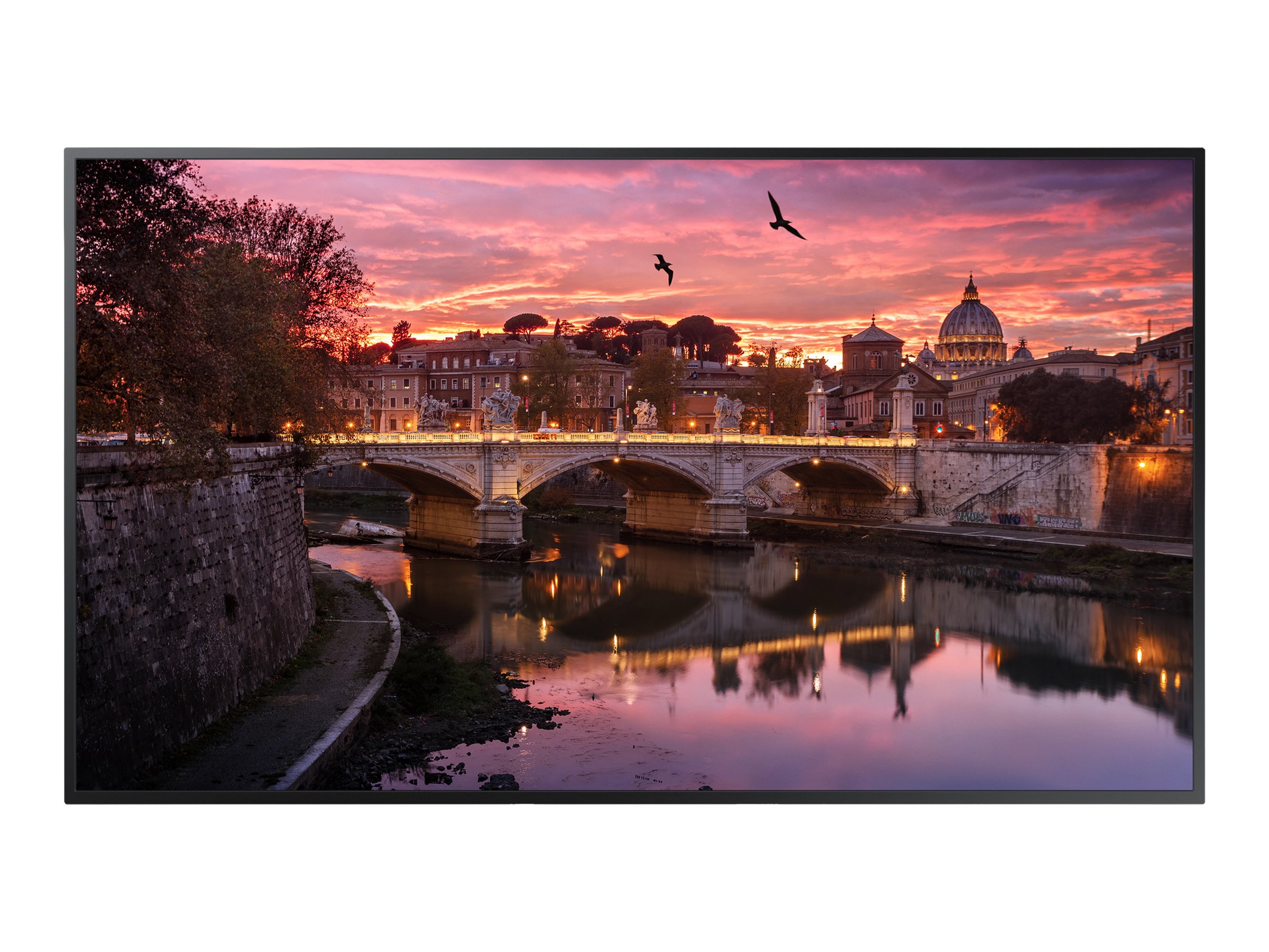SAMSUNG, (QBC), PRO, DISPLAY, 55, UHD, 350NITS, HDMI(3), LAN/WIFI, SPK, PORT/LAND, 16H/7D, 3Y, 