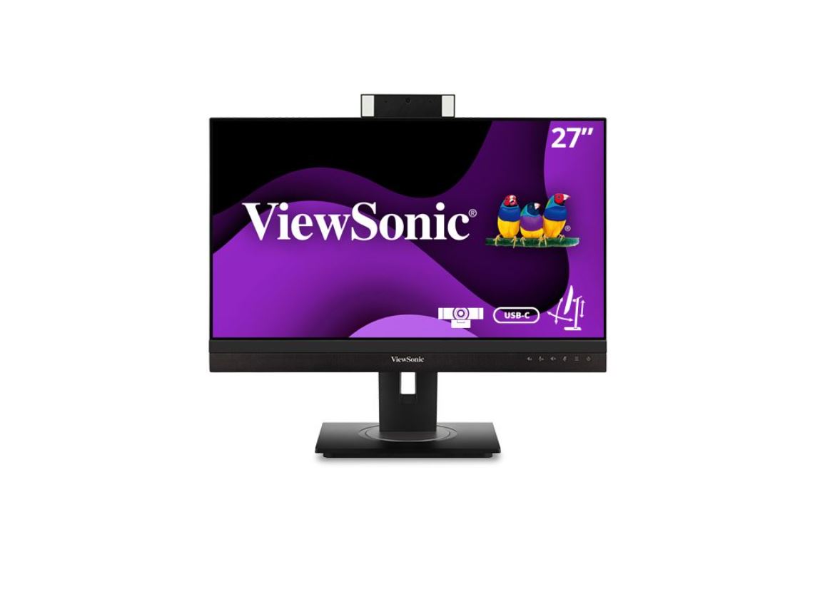 20 - 29 Inch LED/Viewsonic: ViewSonic, 27, Webcam, w/, 2, way, Noise, reduction, IPS, 2K, QHD, USB-C, 90W, Docking., HDMI, DP, RJ45, Advance, Replacement, Busi, 