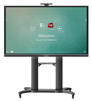 Viewsonic, 55, IFP5550-2, Touchscreen, with, Stand, and, WiFi, dongle, Bundle, 