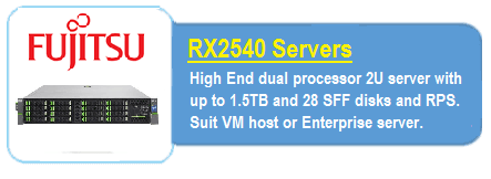 Fujitsu RX2540 Servers