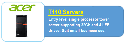 Acer T110 Servers