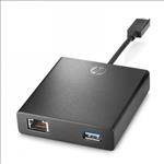 HP, USB-C, to, RJ45, Adapter, (V7W66AA), 