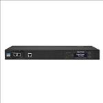 CyberPower, 1U, Switched, Auto, Transfer, Switch, 10Amp, input/output-, (PDU15SWHVIEC12ATNET)-SNMP, Network, Connection, -, 12x, IEC, 