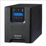 CyberPower, PRO, Series, 1000VA, /, 900W, (10A), Tower, UPS, with, LCD, -, (PR1000ELCD)-3, Yrs, Adv., Replacement, 
