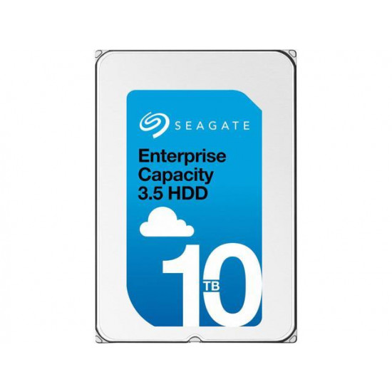 Seagate, SEAGATE, HELIUM, ENT, CAP, 10TB, 3.5IN, SATA, 6GB/S, 7200RPM, 256MB, CACHE, 512E, 