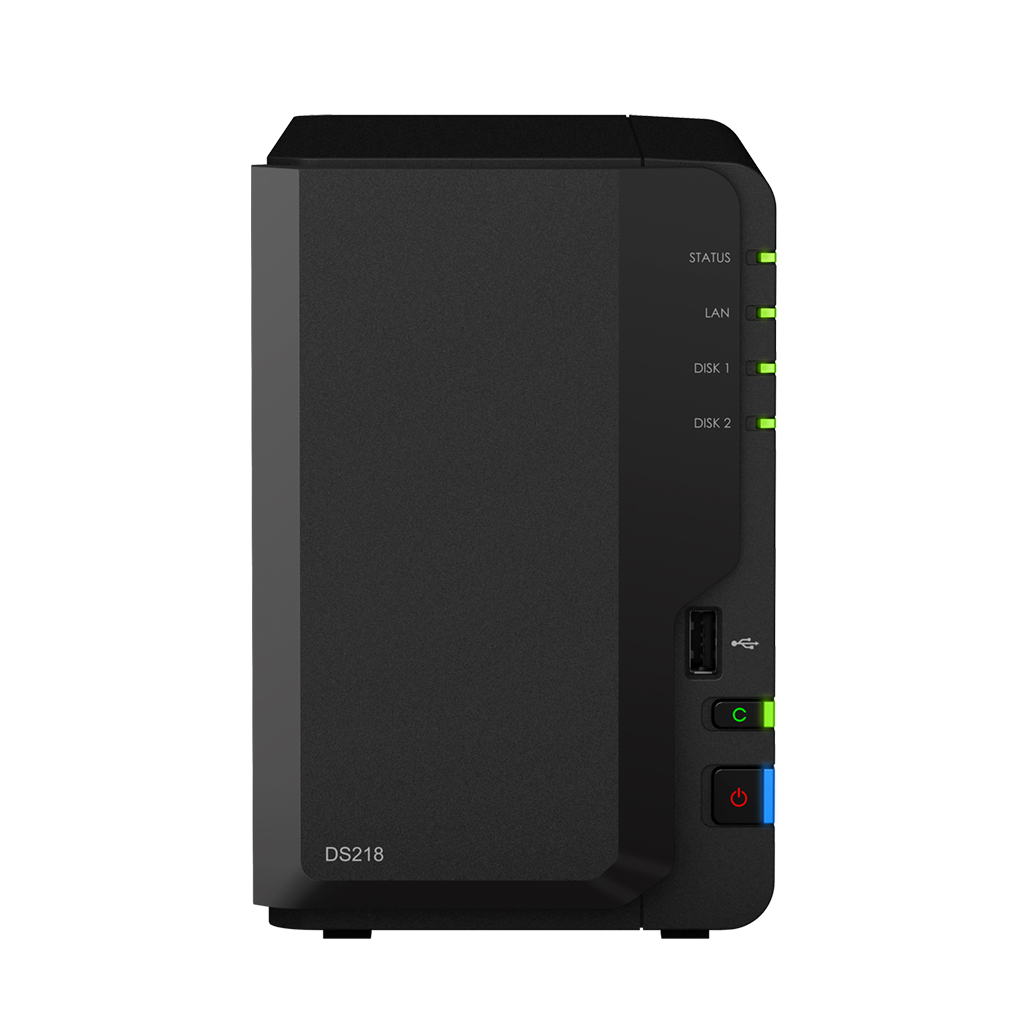 Synology, DS218, DiskStation, 2-Bay, NAS, 