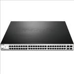 D-link, 52-Port, Gigabit, WebSmart, PoE, Switch, with, 