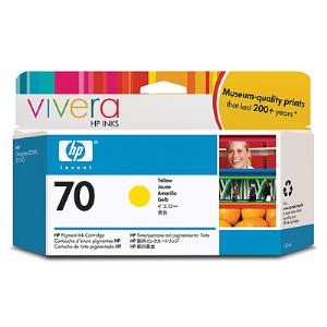 Ink Cartridges/Hewlett-Packard: Hewlett-Packard, 70, 130ml, Yellow, Ink, Cartridge, 