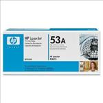 HEWLETT-PACKARD, 53A, BLACK, LJ, TONER, CART, Q7553A, 