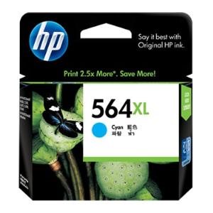 HEWLETT-PACKARD, 564XL, CYAN, INK, CART, CB323WA, 