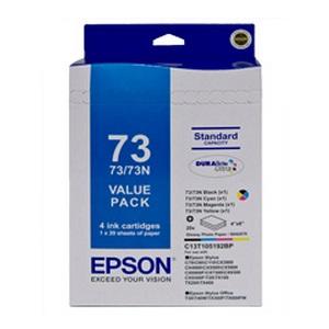 73N, INK, CARTRIDGE, &, PAPER, VALUE, PACK, 