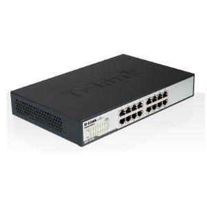 D-link, 16Port, 10/100/1000, RMable, Switch, 