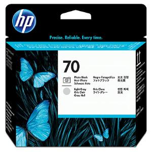 Ink Cartridges/Hewlett-Packard: Hewlett-Packard, 70, Photo, Black, and, LT, Grey, Printhead, 