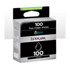 LEXMARK, 100, BLACK, RETURN, PROGRAM, INK, CARTRIDGE, 
