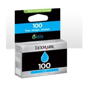 LEXMARK, 100, CYAN, RETURN, PROGRAM, STD, YIELD, INK, 