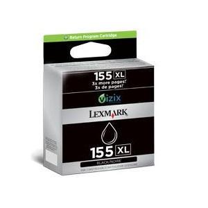 LEXMARK, 155XL, Black, High, Yield, Ink, Cartridge, 