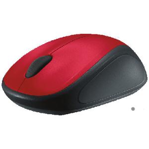 Logitech, WIRELESS, MOUSE, M235, -, RED, 