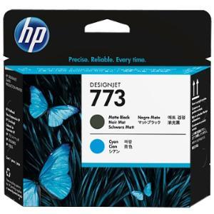 Toner Cartridges/HEWLETT-PACKARD: HEWLETT-PACKARD, Ink, Crtrg, 773, MattBk/Cyan, Printhead, 