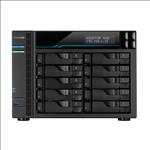 ASUSTOR, 10-BAY, NAS, 3.5/2.5(0/10), XE, QC-3.4GHz, 8GB, M.2(2), 2.5G(3), 10G(1), TWR, 3YR, 