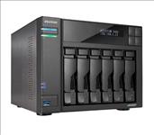 ASUSTOR, 6-BAY, NAS, 3.5/2.5(0/6), QC-2.0GHz, 8GB, M.2(4), 2.5G(2), PCIe, TWR, 3YR, 