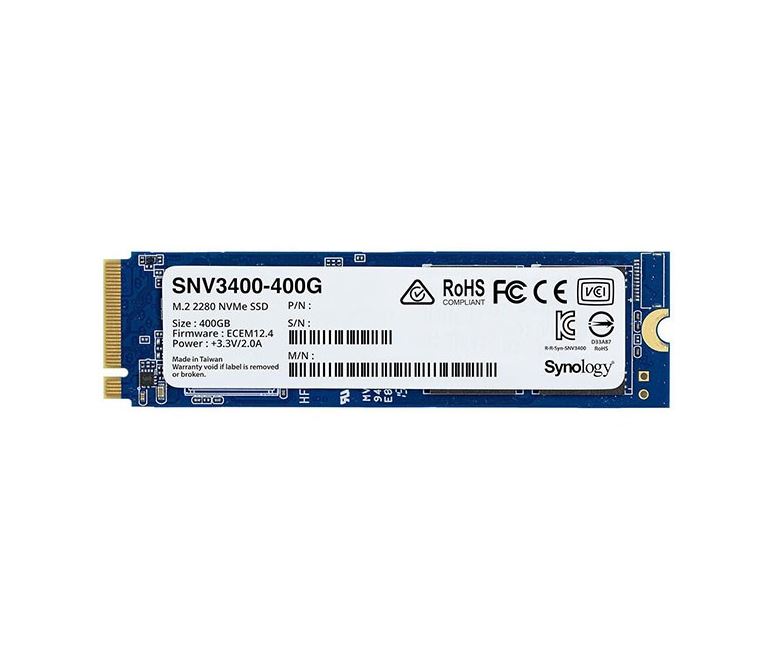 Synology, SNV3400-400G, M.2, NVMe, SSD, SNV3000, Series, 