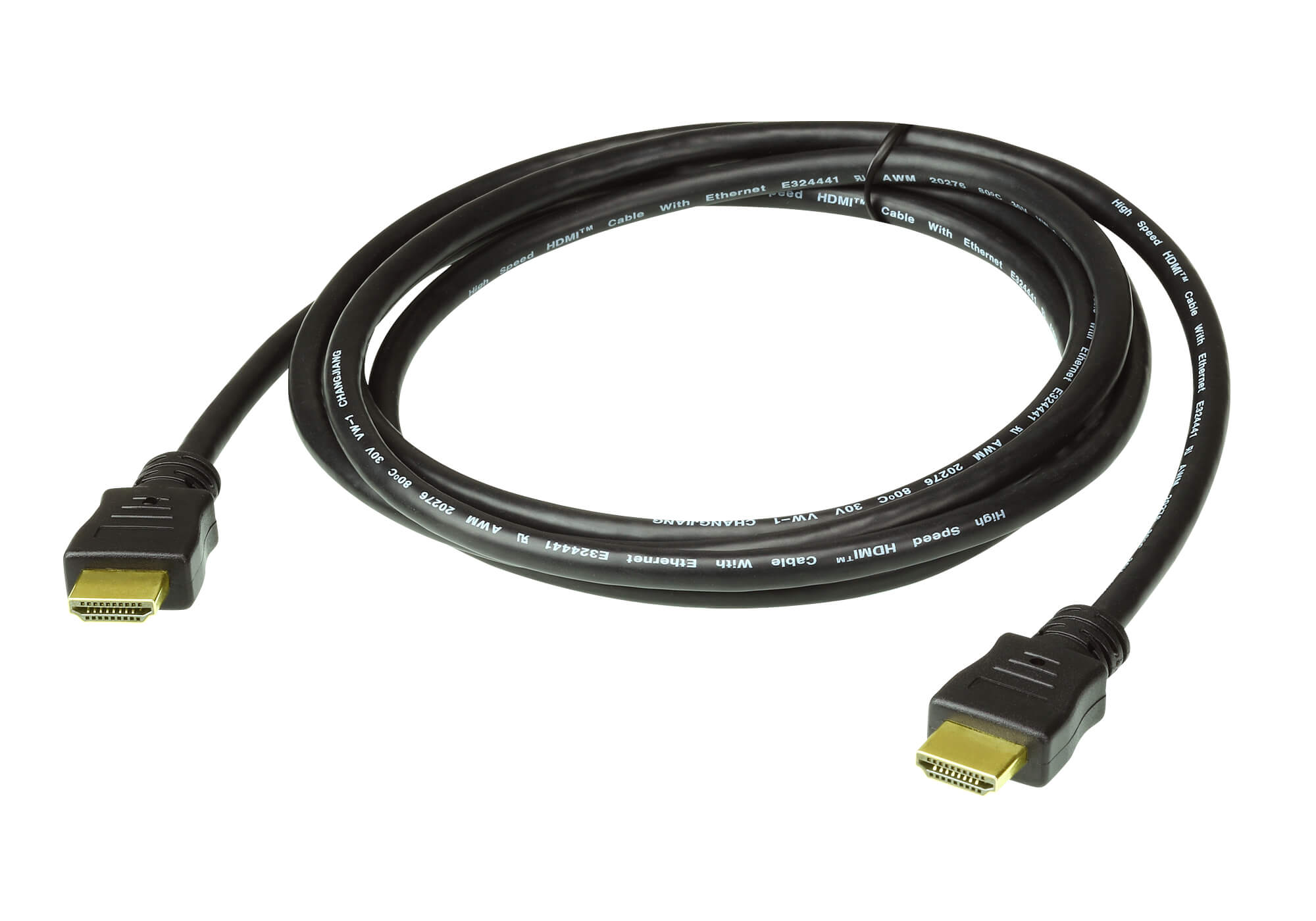 KVM Switches/Aten: Aten, 10M, High, Speed, HDMI, Cable, with, Ethernet., Support, 4K, UHD, DCI, up, to, 4096, x, 2160, @, 30Hz, 
