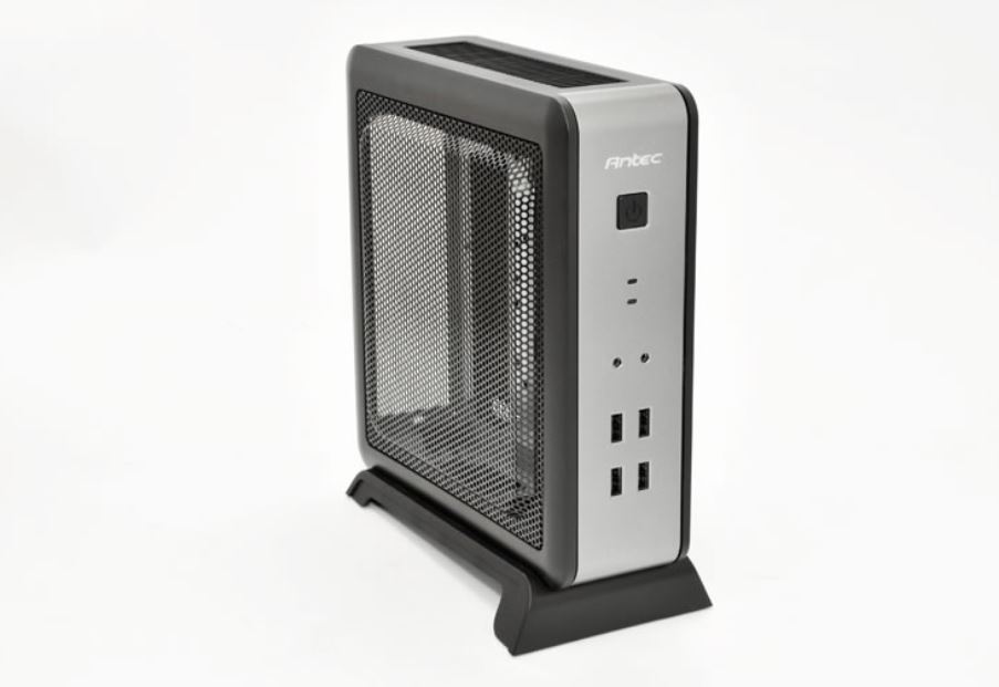 Antec, ISK110-VESA, ITX, MB, Slim, Form, Factor, case, with, External, 90w, PSU., 2, x, USB, 3.0, and, 2, x, USB, 2.0., HD, Audio., VESA, 100x, 