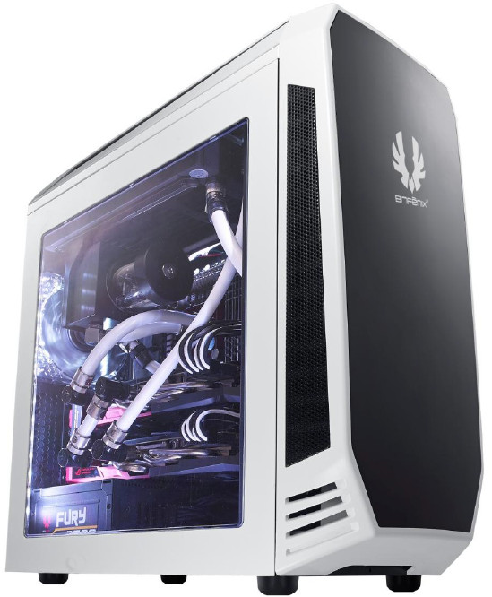 BitFenix, Aegis, Case, w/Display, White, Colour, mATX, Case, NO, PSU, (LS), 