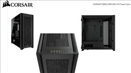 Corsair, Obsidian, 7000D, AF, Tempered, Glass, Mini-ITX, M-ATX, ATX, E-ATX, Tower, Case, USB, 3.1, Type, C, 10x, 2.5, 6x, 3.5, HDD., 