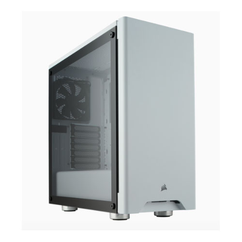 Corsair, Carbide, 275R, White, Tempered, Glass, Solid, ATX, Mid-Tower, Case., 