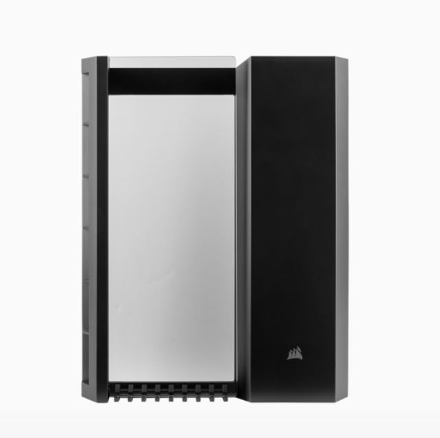 Computer Cases/Corsair: Corsair, Crystal, 280X, Front, Panel, with, Tempered, Glass, Black, 