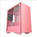 Deepcool, MACUBE, 110, Pink, Minimalistic, Micro-ATX, Case, Magnetic, Tempered, Glass, Panel, Removable, Drive, Cage, Adjustable, GP, 