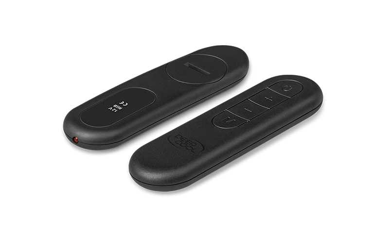 Deepcool, RGB, Controller, For, RGB, Lighting, Effects, Receiver, Unit, and, Magnetic, Remote, Set, Compatible, with, Non-Deepcool, RG, 