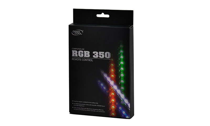 Deepcool, RGB, 350, Colour, LED, Strip, Lighting, Kit, (Magnetic), With, Remote, 