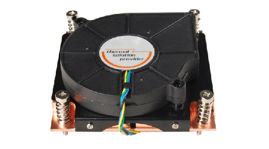 TGC, Chassis, Accessory, 1U, Universal, CPU, Active, Cooler, (Full, Copper), for, 775/1155/1366/2011/1151/1150/1200, 