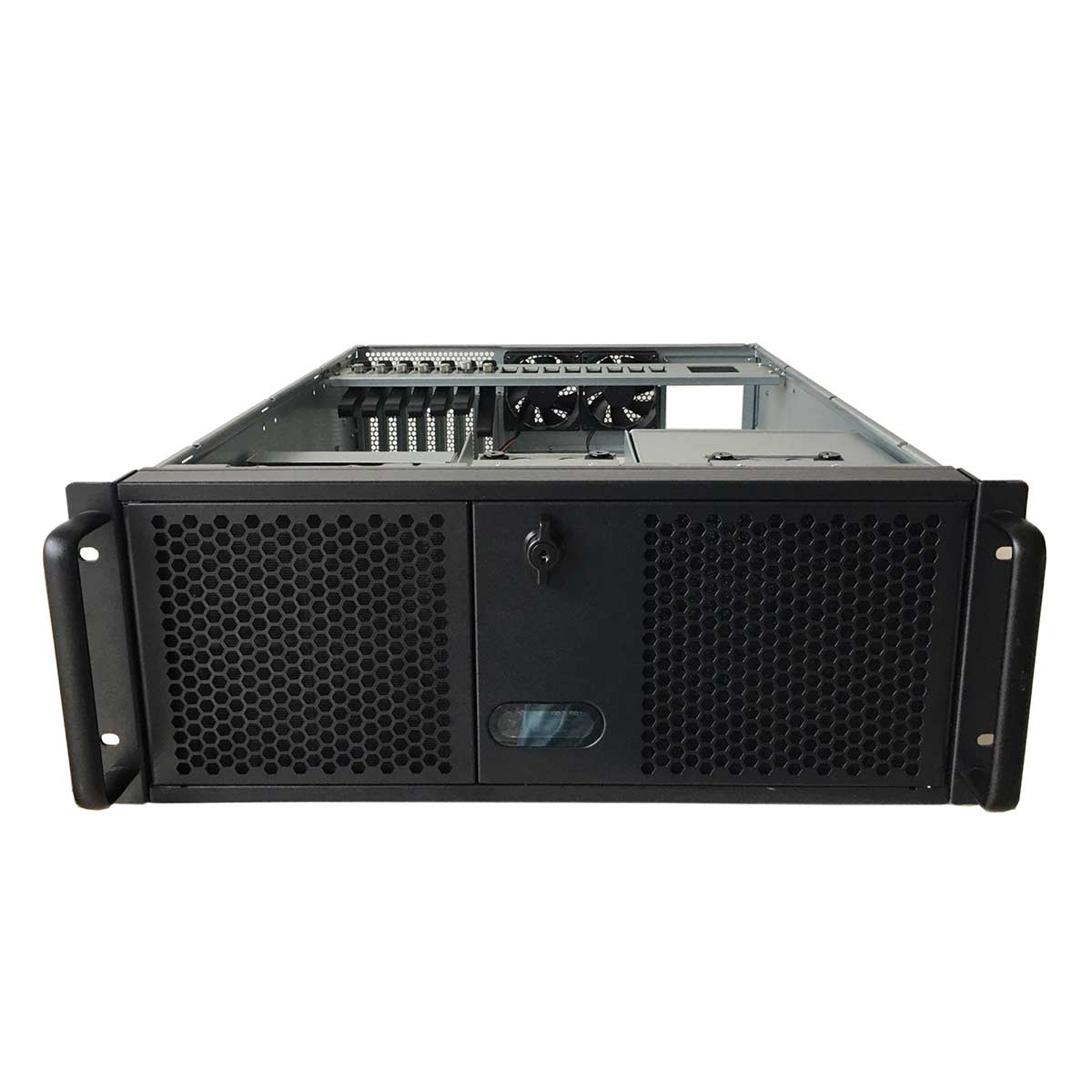 TGC, Rack, Mountable, Server, Chassis, 4U, with, 3, 5.25, slot, 4, HDD, Bays, 1, optional, 2.5â€, HDD, Bay, 