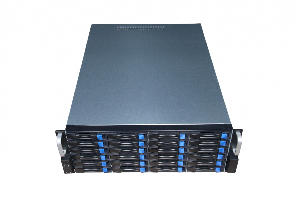 TGC, Rack, Mountable, Server, Chassis, 4U, 24-Bays, Hotswap, 590mm, Depth, (LS), 