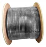 8Ware, 350m, CAT6A, UTP, LAN, Network, Cable, Roll, on, a, Reel, Black, 24AWG, PVE, HDPE, 7.4mm, UV, Stabilised, Jacket, 