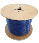 8Ware, 350m, Cat6, Cable, Roll, Blue, Bare, Solid, Copper, Twisted, Core, PVC, Jacket, 