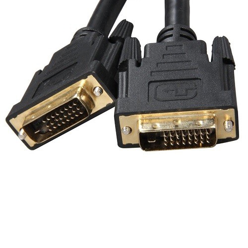 Video Cables/8ware: 8Ware, VGA, DVI-D, Dual-Link, Cable, 5m, -, 28, AWG, Dual-link, DVI-D, Male, 25-pin, 